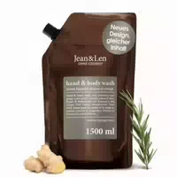 Jean & Len Hand & Body Wash Rosemary Und Ginger 1500 Ml
