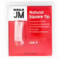 Jean Marin Natürliche Quadratische Nagelkapseln 50 stk Größe 4