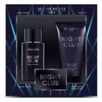 Jeanne Arthes Geschenkset Night Club Men Eau De Toilette Duschgel für Körper und Haare