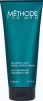 Jeanne Piaubert Méthode For Men 3 In 1 Shower Gel Face, Body & Hair