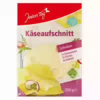 Jeden Tag Käse Aufschnitt
