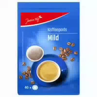 Jeden Tag Kaffeepads Mild 40 Pads
