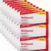 Jeden Tag Müllbeutel mit Griff 50 Liter