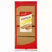 Jeden Tag Waffeln mit Zitronengeschmack