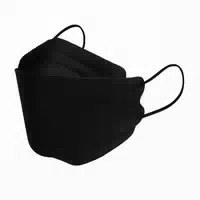 Medicare Premium Gesichtsmaske Schwarz 40 St