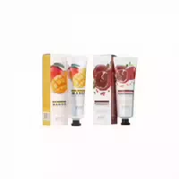 Jigott Real Moisture Hand Cream Mango 1ea Pomegranate 1ea Set