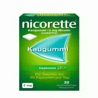 Nicorette 2 Mg Nikotinkaugummi Freshmint Für Raucher Zum Aufhören 10% Rabatt