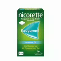 Nicorette 2 Mg Nikotinkaugummi Whitemint Für Raucher Zum Aufhören