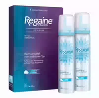 Regaine Frauen Schaum 4 Monats Packung Bei Erblich Bedingtem Haarausfall