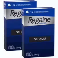 Regaine Männer Schaum Doppelpack 2x3x60 Ml Schaum