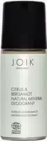 Joik Organic Natural Mineral Deodorant Citrus & Bergamot