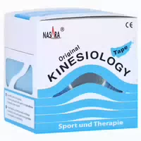 Nasara Kinesiologie Tape 5 Cmx5 m Blau 1 st
