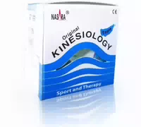 Nasara Original Kinesiology Tape Blau 5cm X 5m 1 st Pflaster