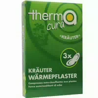Thermacura Kräuter Pflaster 3 st Pflaster
