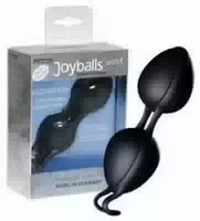 Joyballs Secret Beckenbodentraining Liebeskugel Schwarz 1 Stück