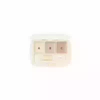 Judydoll Moisturizing 3 Shades Concealer Palette 2 7g #01 Full Coverage