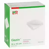 Gazin Mullkomp 10x10 Cm Steril 8fach 50x2 St