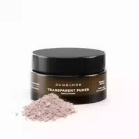 Junglück Transparent Puder Rose, Mattierend Und Langanhaltend, Fixiert Make Up Ohne Auszutrocknen