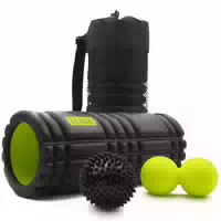Kalahari Faszienrolle Set Ebook Übungen, Foam Roller, Duoball, Igelball zur Faszientraining