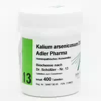 Adler Pharma Kalium Arsenicosum D12 Biochemie nach Dr Schüßler Nr 13