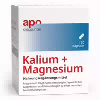 Kalium Und Magnesium Aktiv Kapseln Von Apodiscounter
