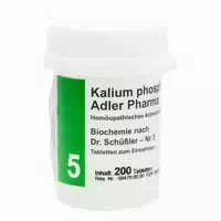Kalium Phosphoricum D6 Adler Pharma Biochemie Nach Dr Schüßler Nr 5 , Tablette 200 St Tabletten
