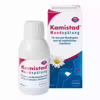 Kamistad Mundspülung bei Zahnfleischentzündungen und Aphten