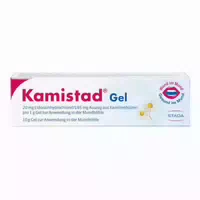 Kamistad Gel mit Lidocain und Kamille bei Mundbeschwerden