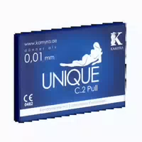 «unique C 2 Pull» Kondomkarte Mit 3 Latexfreien Kondomen 3 Kondome 3 St