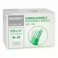 Kanülen Neopoint 20 0,40x12