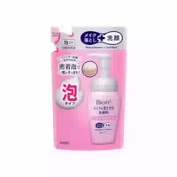 Kao Biore Makeup Remover Facial Cleanser Moisturizing Foam Refill 140ml