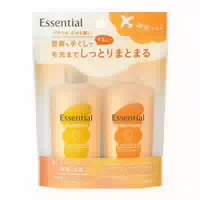 Kao Essential Soft And Shiny Shampoo & Conditioner Travel Mini Set 90ml