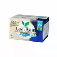 Kao Laurier Shiawase Sokuhada Extra Heavy Night Use With Wings 35cm 8pcs