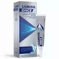Lamisil Once | Fußpilzbehandlung Mit Einer Anwendung | Lindert Juckreiz, Rissbildung | Antimykotische 4g