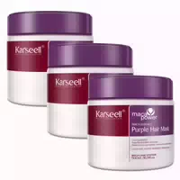 Karseell Haarmaske Purple für Blondes Blondiertes Graues Haar
