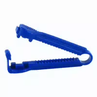 Katheter Klemme Blau Kunststoff
