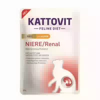 Kattovit Feline Diet Pouch Niere Renal Paté