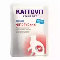 Kattovit Feline Diet Pouchbeutel Niere Renal