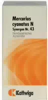 Synergon Komplex 43 Mercurius Cyanatus N Tabletten 100 st Tabletten