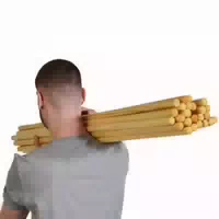 Kawanyo Holzrundstab 100cm
