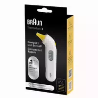 Braun Thermoscan 3 Infrarot Ohrthermometer 1 st