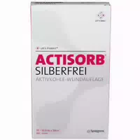 Actisorb Silberfrei 10,5 X 19cm