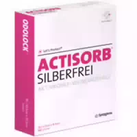 Actisorb Silberfrei 6,5 X 9,5 cm