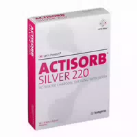 Actisorb Silver 220 9,5 X 6,5 Cm Steril