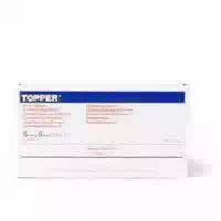 Topper Schlitzkompressen Steril 5 X 5 cm