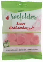 Seefelder Saure Erdbeerherzen Kda 100 g Beutel