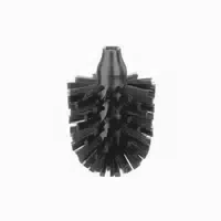 Kela Wc Ersatz Bürstenkopf La Brosse Kunststoff 12,6cm Ø8cm Schwarz