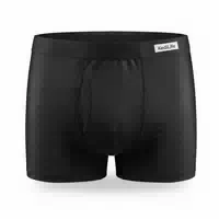 Kedilife Inkontinenzunterhose für Herren, Boxershorts Schwarz