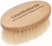 Keller Gesichtsbürste, Gewachst, Naturbo
