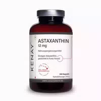 Astaxanthin 12mg | Nahrungsergänzungsmittel | Kenay